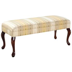 bench benches fairfield settee upholstered 1633